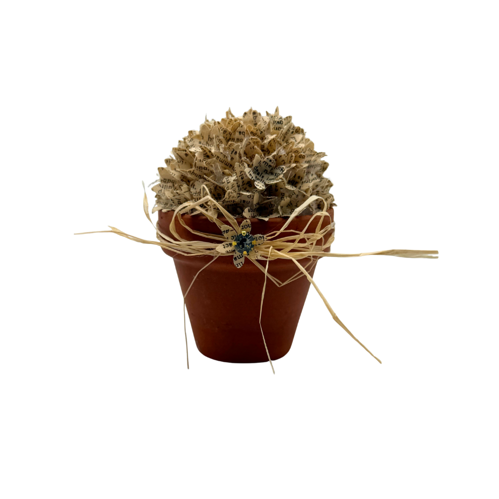 Tiny Paper Flower Pots