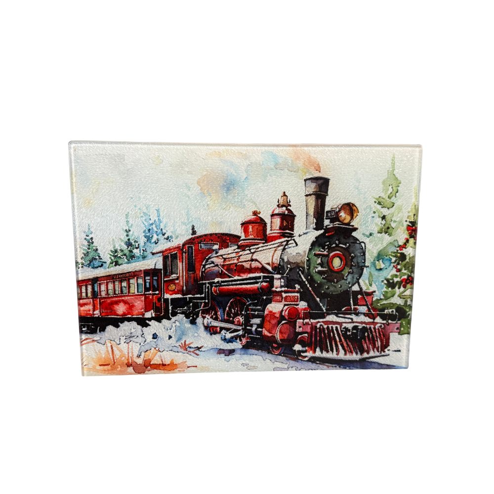 Glass Charcuterie Board