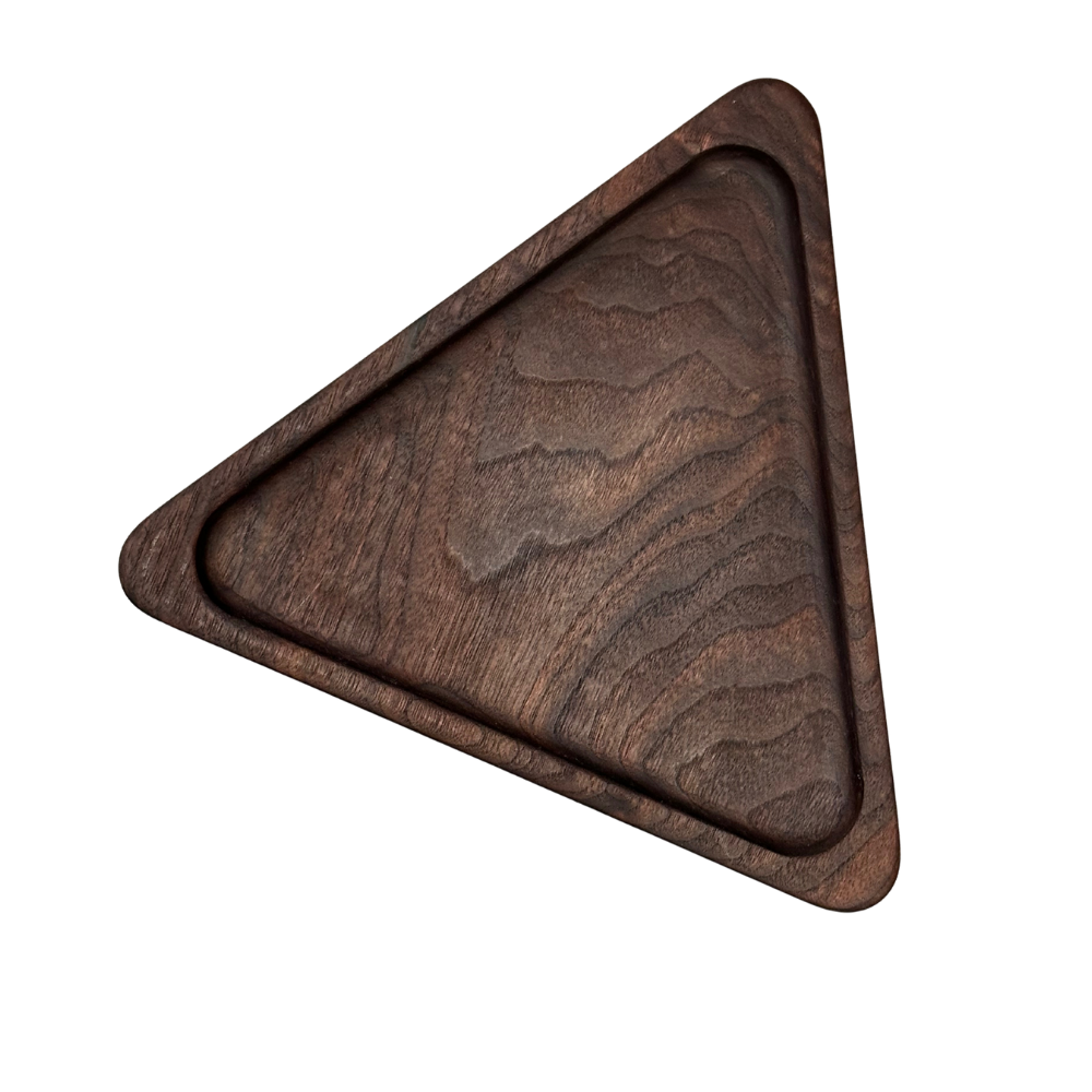 Triange Shaped Wood Charcuterie Board