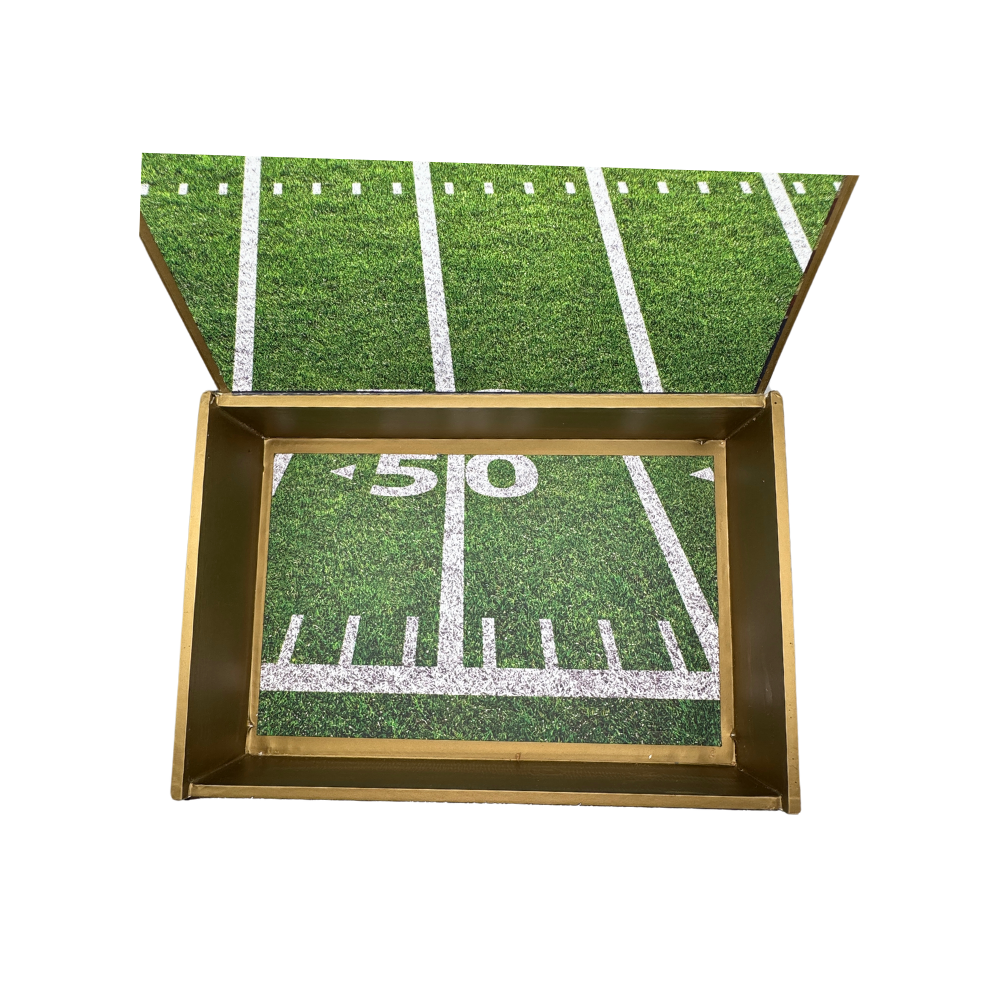 Football - Upcycled Cigar Box