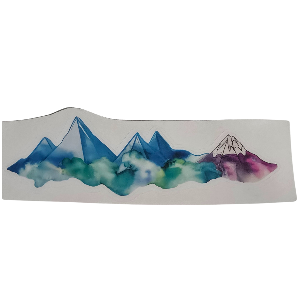 Watercolor Mountain Sticker