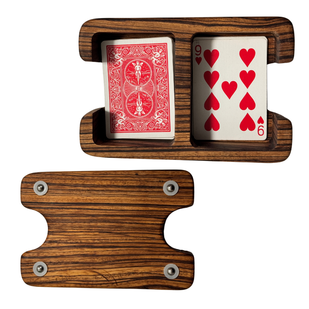 Wood Card Tray - Small - Handmade