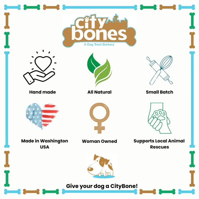 Blueberry Biscotti Dog Treats - Little Bites - Training Treats