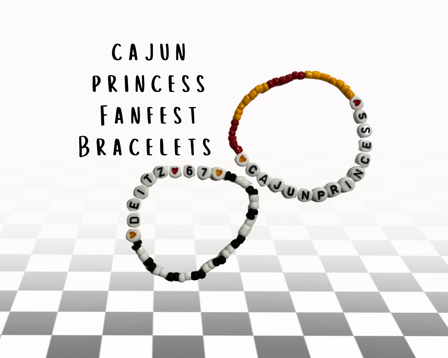 Fanfest Bracelets Premade - Mackenzie Deitz - 67 - Cajun Princess