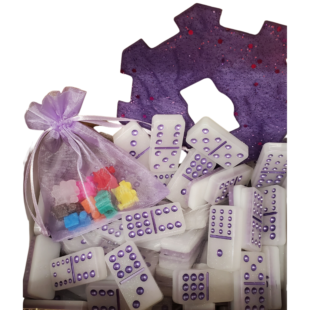 Mexican Train Dominoes - Double 12 Domino Set