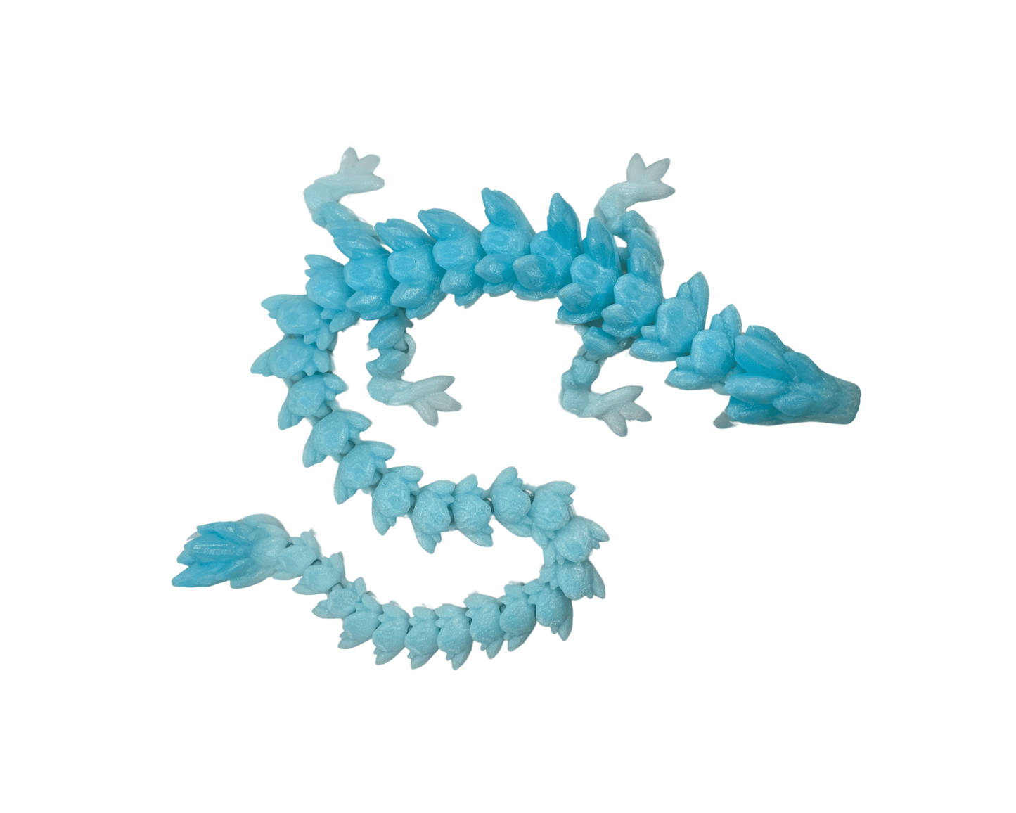 3D Printed Dragon - Wingless - Medium