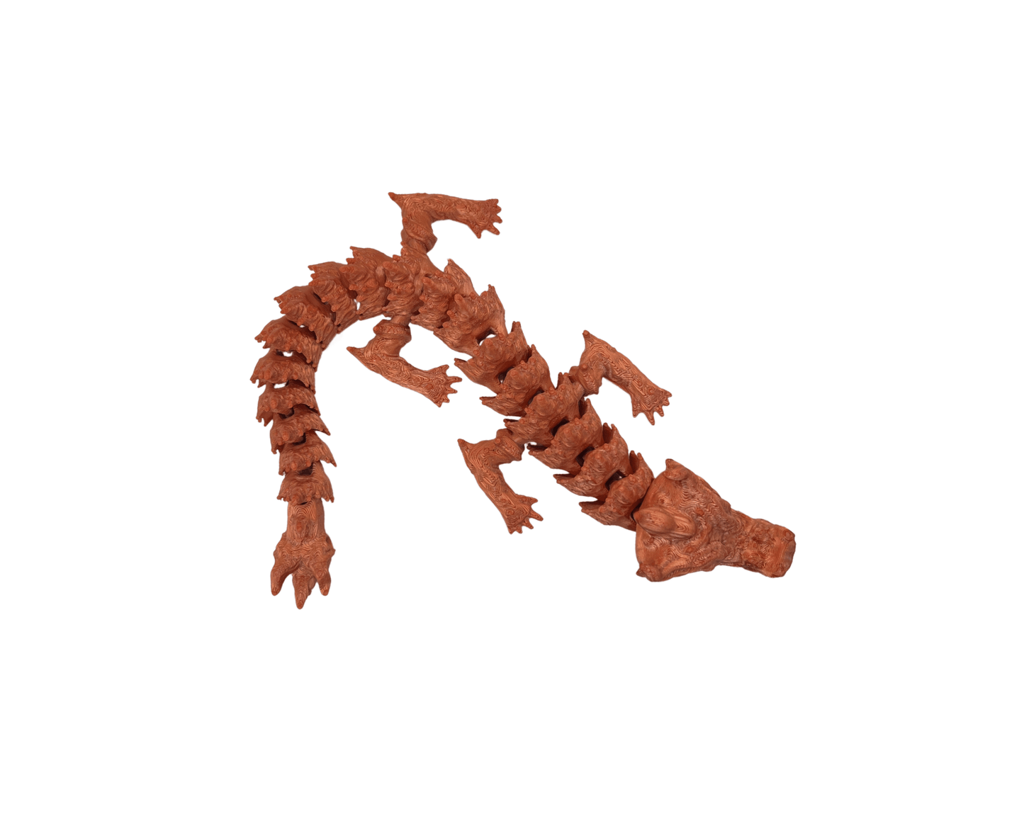 3D Printed Dragon - Wingless - Small