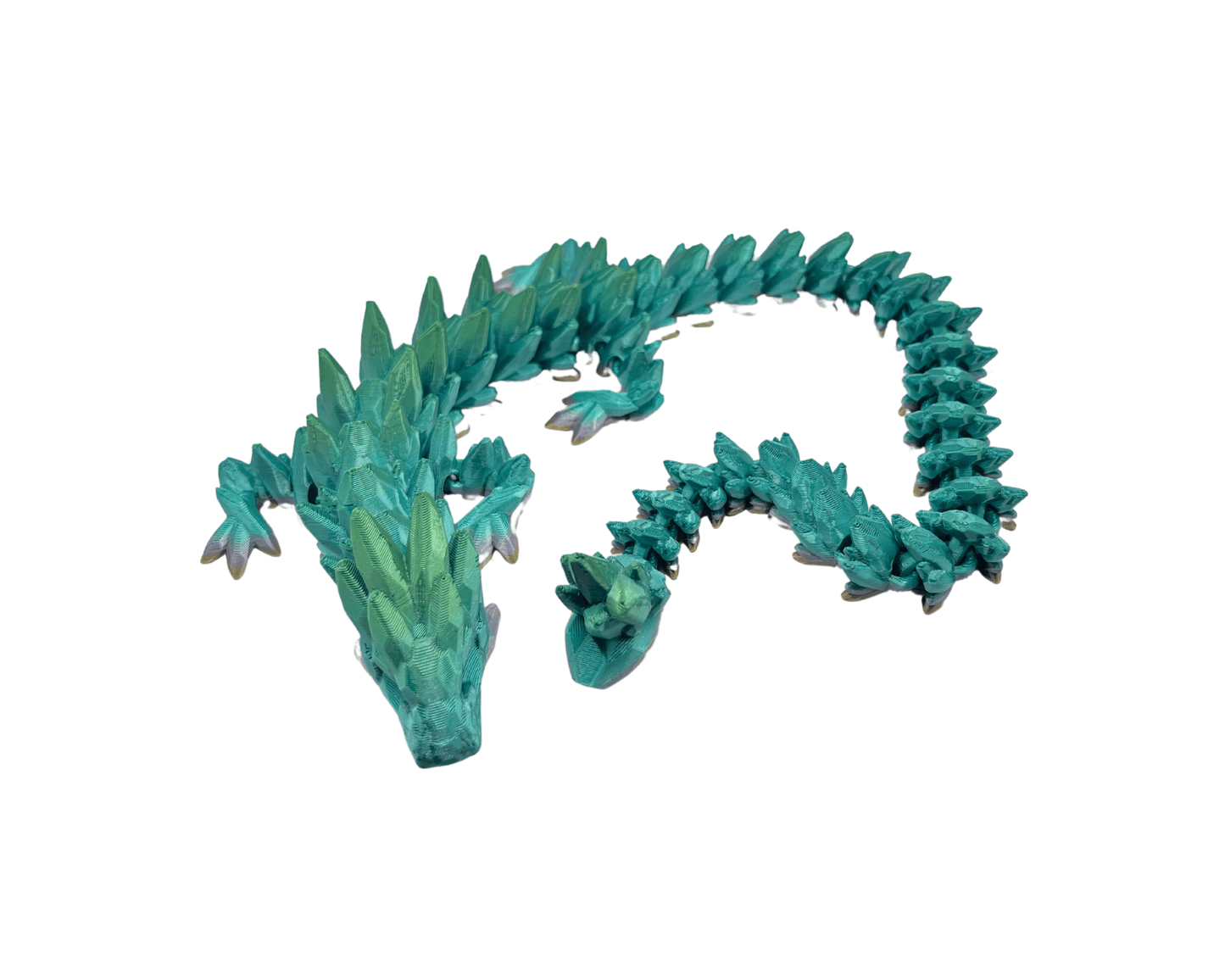 3D Printed Dragon - Wingless - Medium