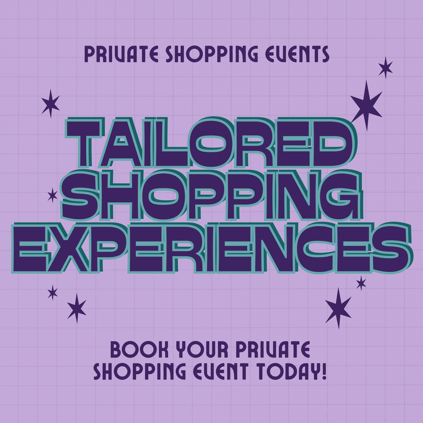 Private Shopping Event Consultation