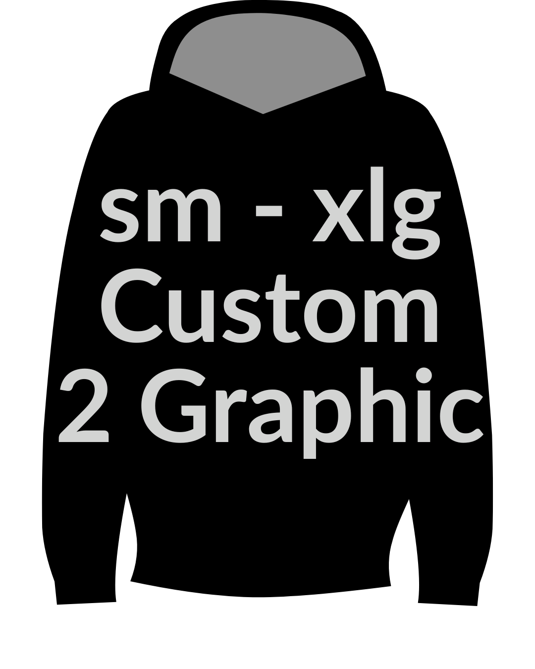 RMC Custom Hoodie SM- XLG 2 graphics