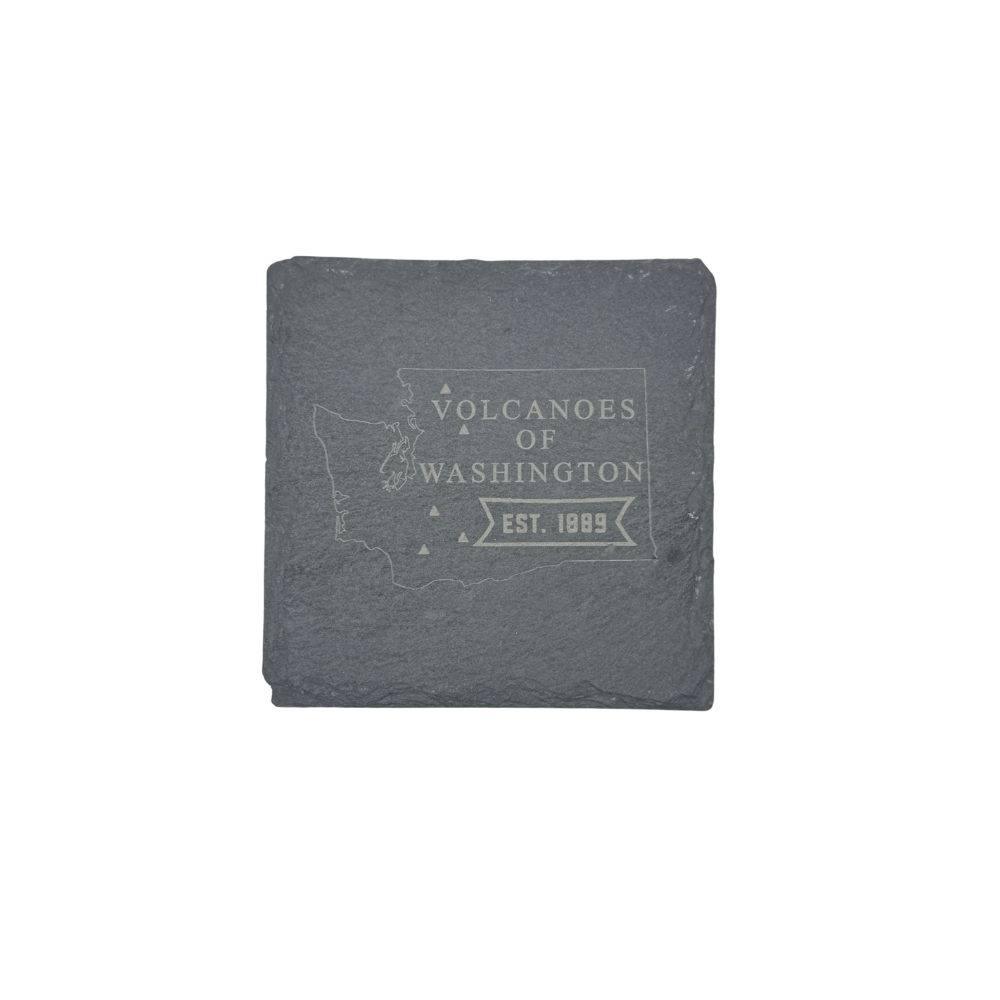 Volcanoes of WA Stone Coaster Set