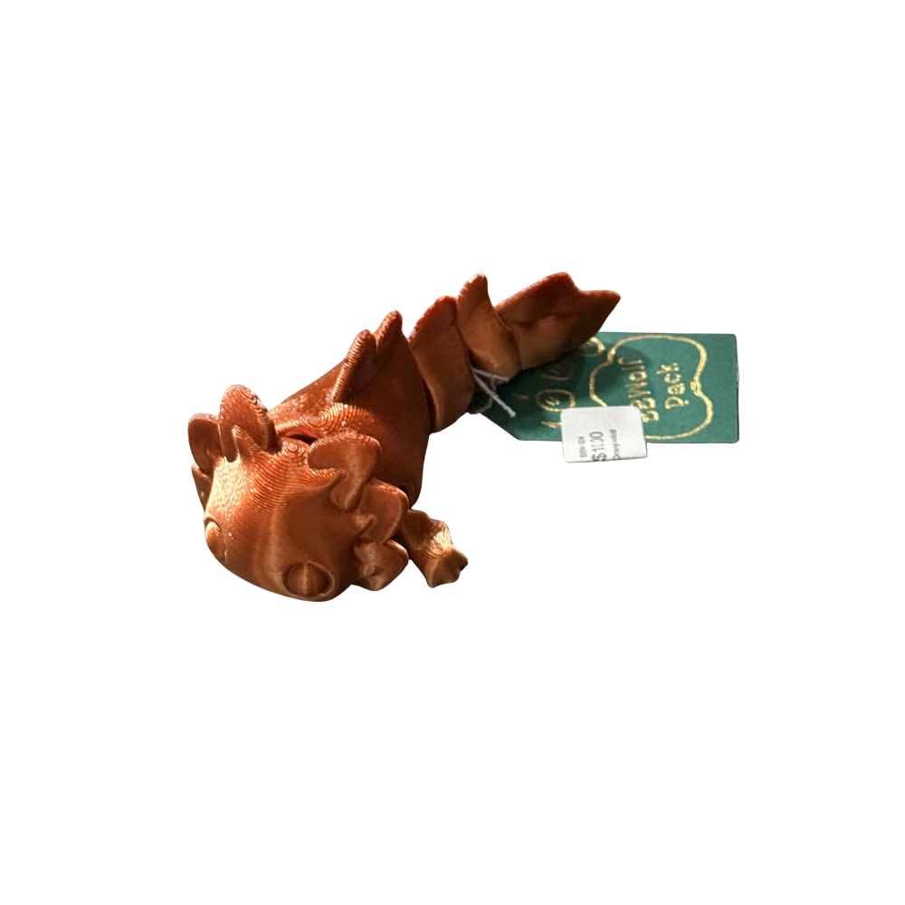 3D Printed Creatures Small - Axolotl - Multiple Colors Available