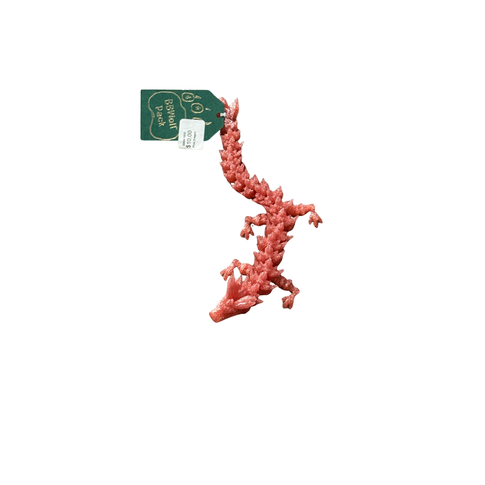 3D Printed Dragon Tiny - Multiple Colors Available