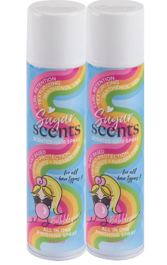 Bubblegum Sugar Scents Hairspray 2 Pack