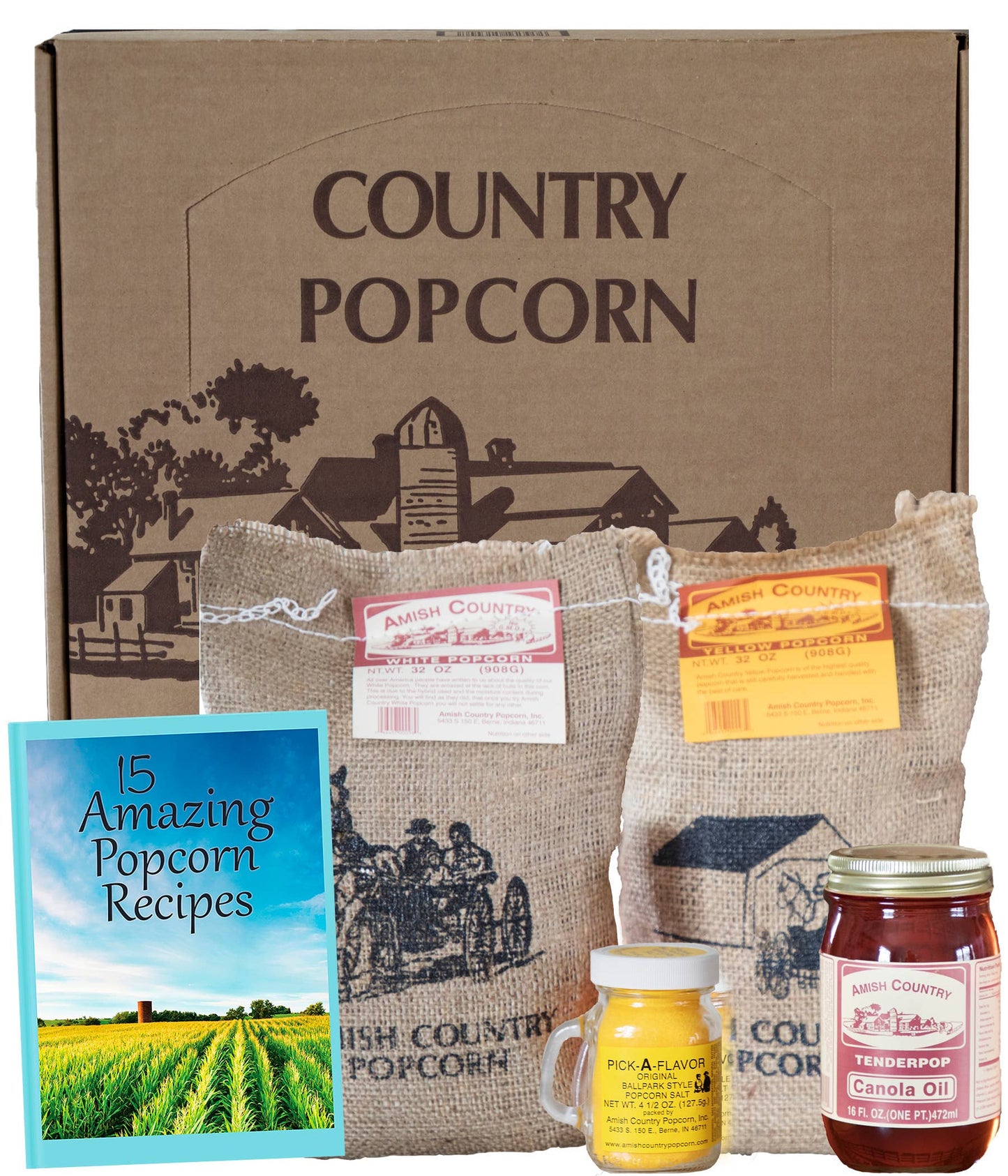 Deluxe Popcorn Lover's Gift Set