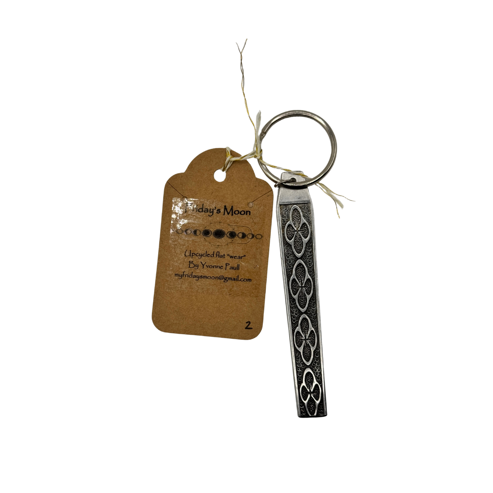 Upcycled Flatwear Keychain