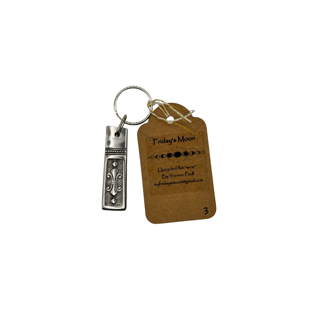 Upcycled Flatwear Keychain