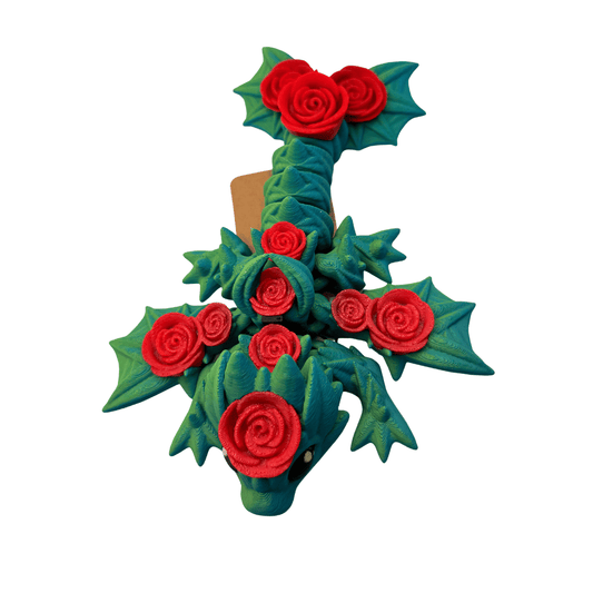 Rose Dragon - 3D Printed