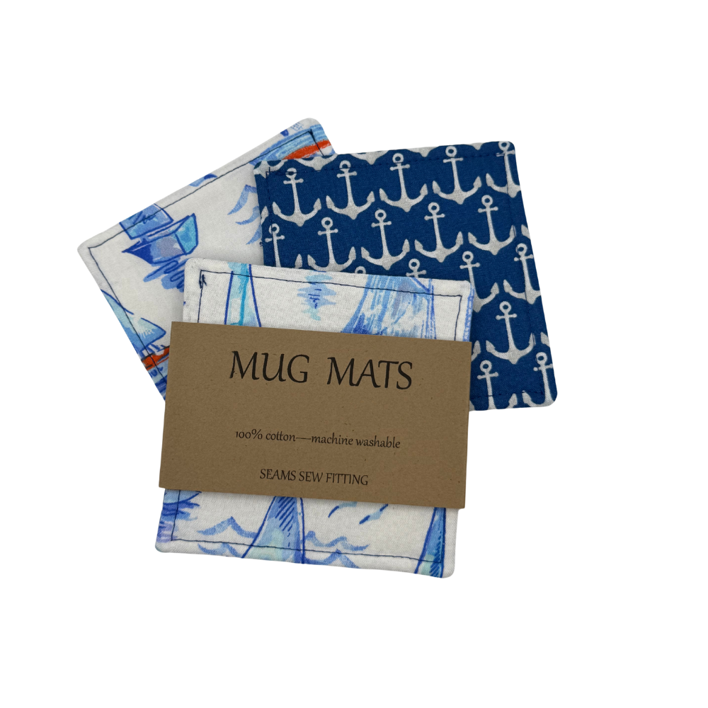 Cloth Mug Mats (Coasters) - Multiple Variants
