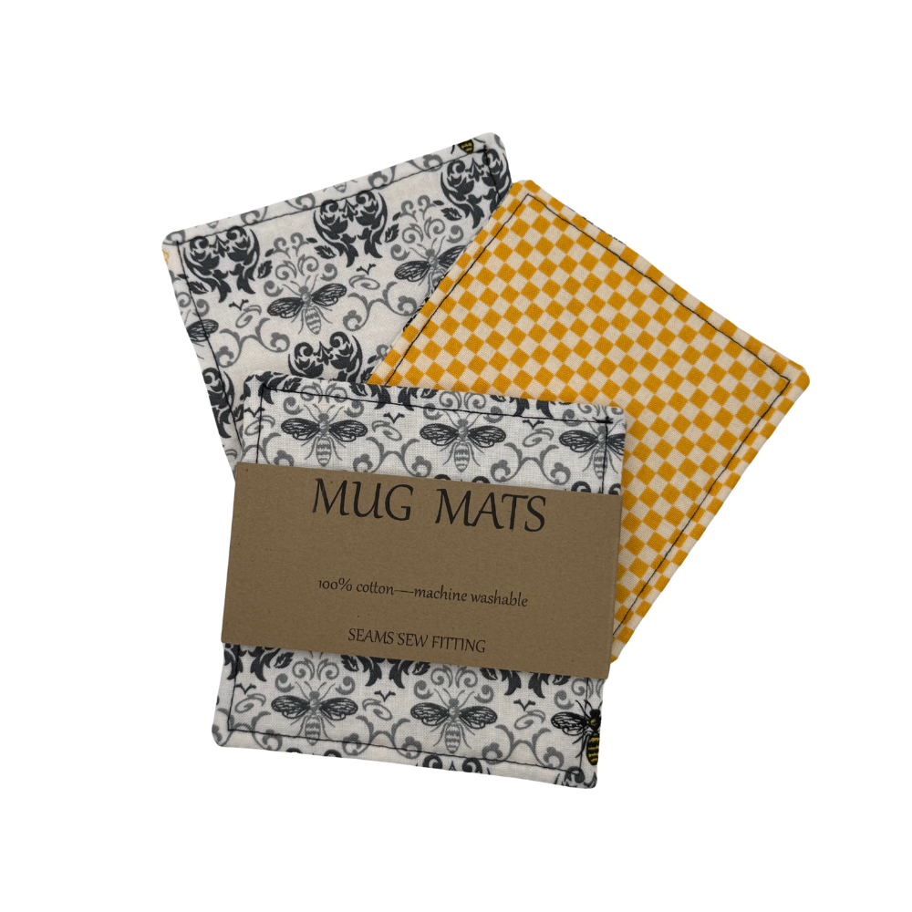 Cloth Mug Mats (Coasters) - Multiple Variants