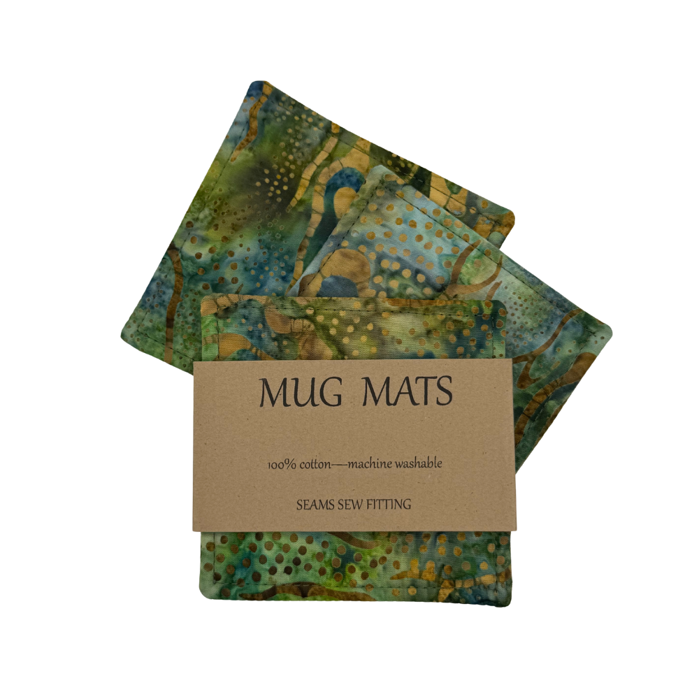 Cloth Mug Mats (Coasters) - Multiple Variants