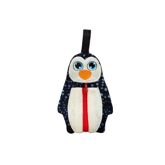 Small Penguin Zipper Bag for Kids
