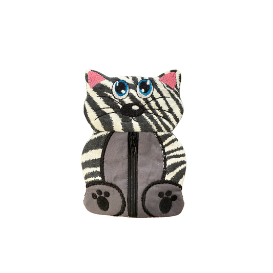 Small Cat Zipper Bag for Kids