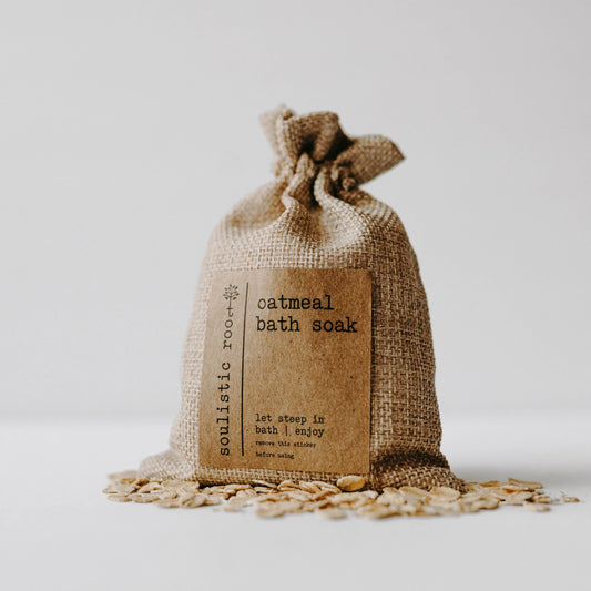 Herbal Oatmeal Bath Soak | Bath Tea- Lavender, Rose, Chamomile