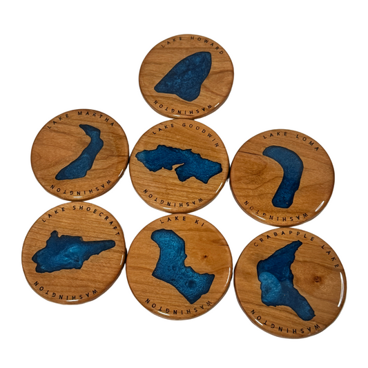 7 Lakes Coaster Set