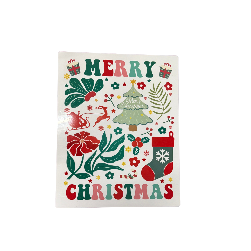 Merry Christmas Metal Sign