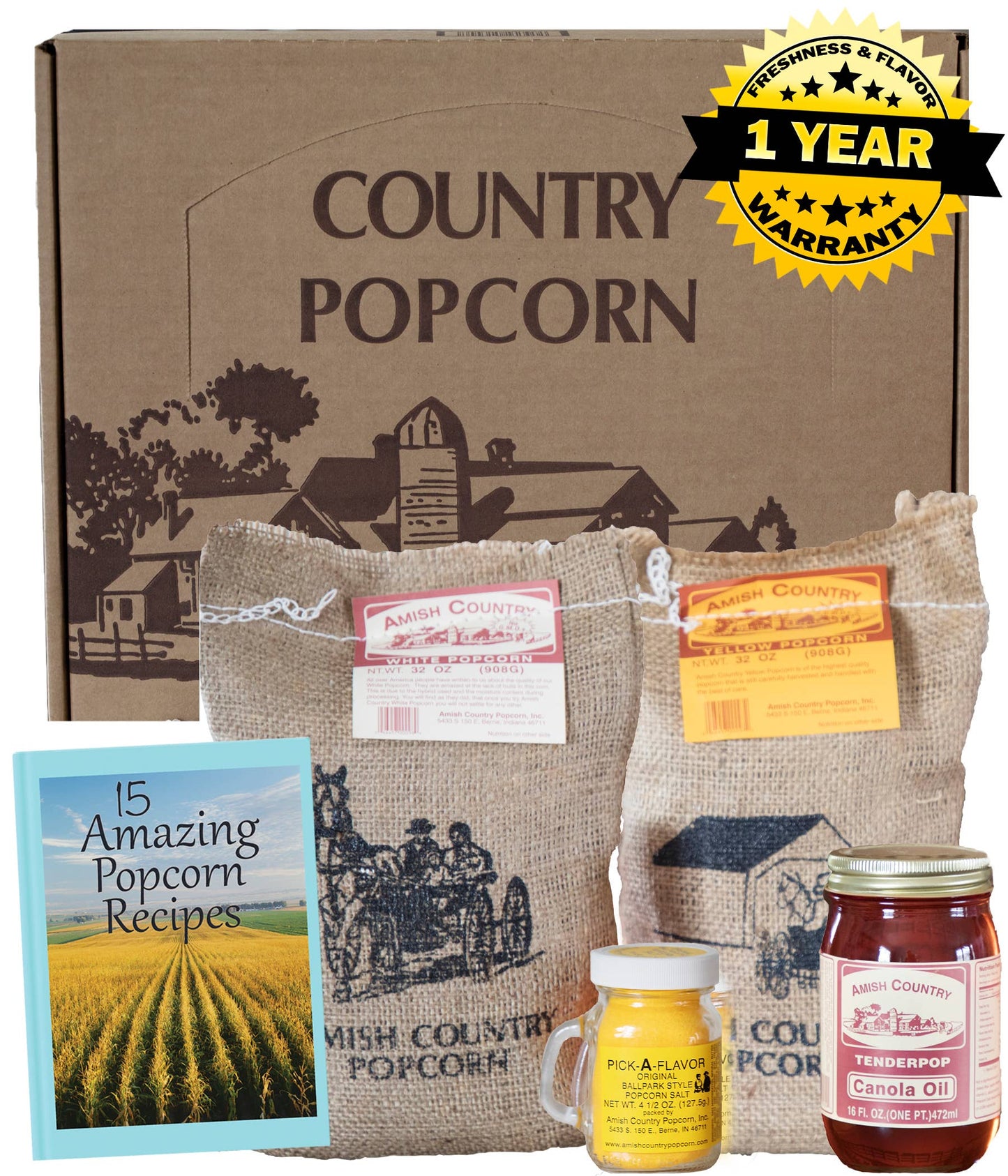 Deluxe Popcorn Lover's Gift Set