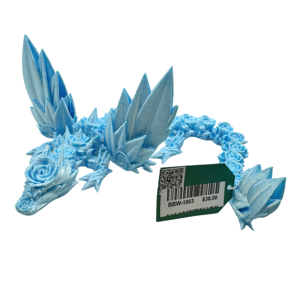 3D Printed Dragon - Winged - Small