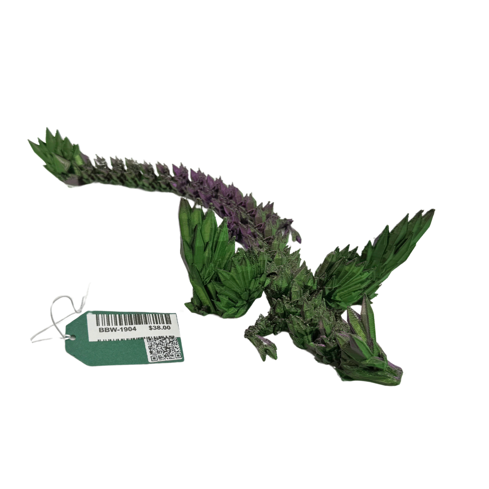 3D Printed Dragon - Winged - Small