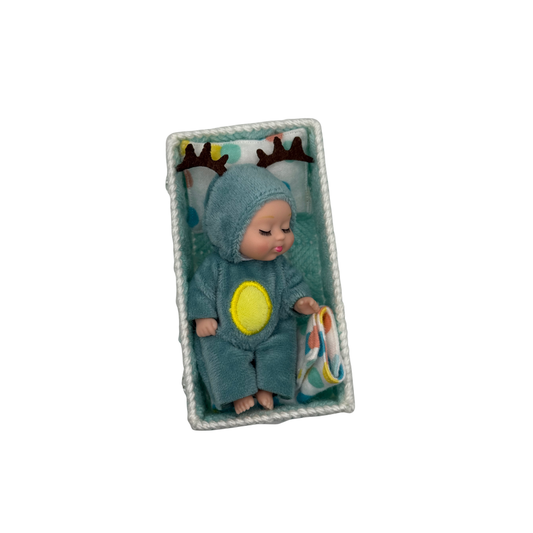 Canvas Box with Baby