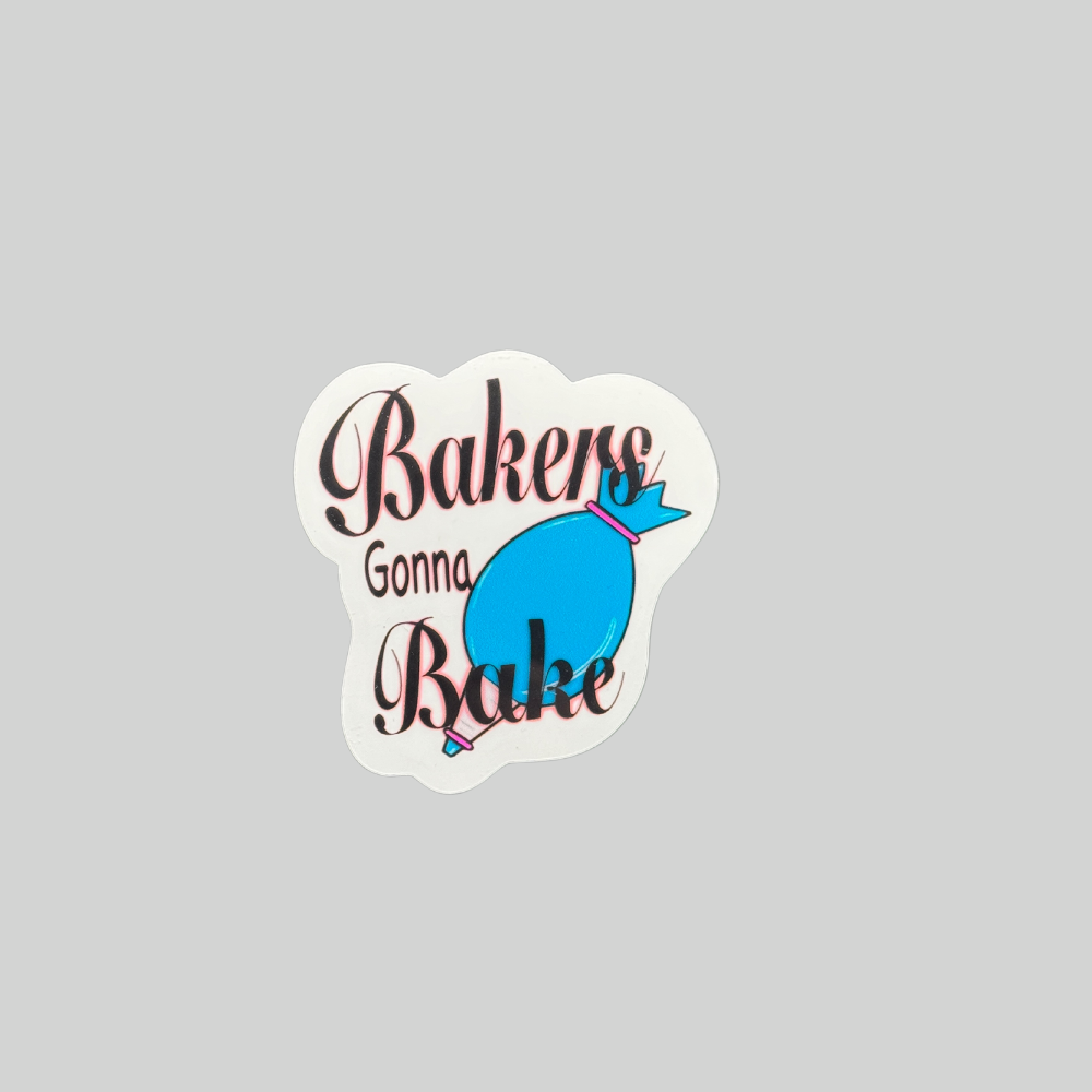 Baker's Gonna Bake Sticker