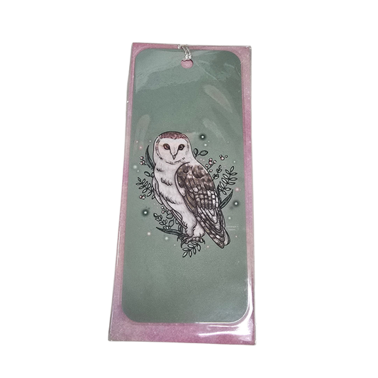 Barn Owl Tassel Bookmark