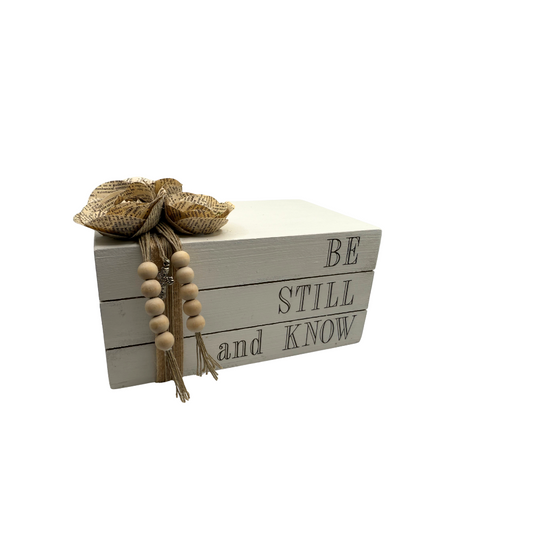 Be Still and Know Book Stack