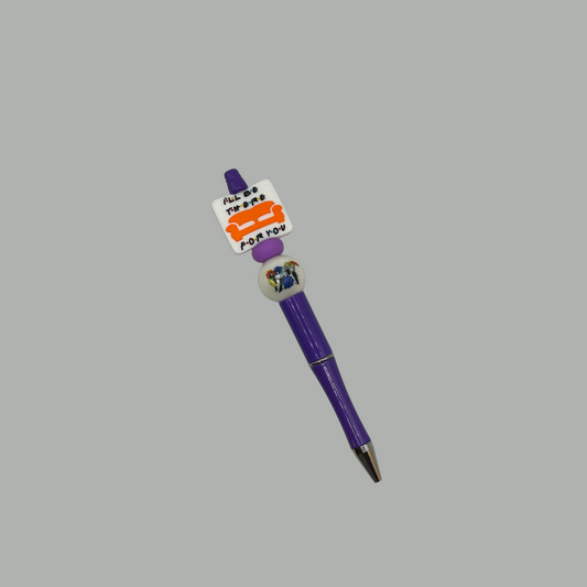 Beaded Pen - Friends "I'll Be There For You"
