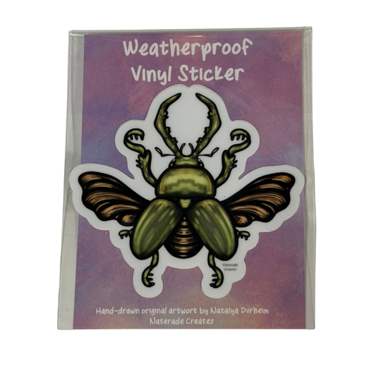 Beetle Sticker - Original Artwork