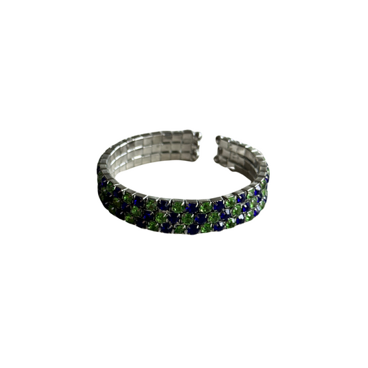 Seahawks Bling/Charm Bracelet