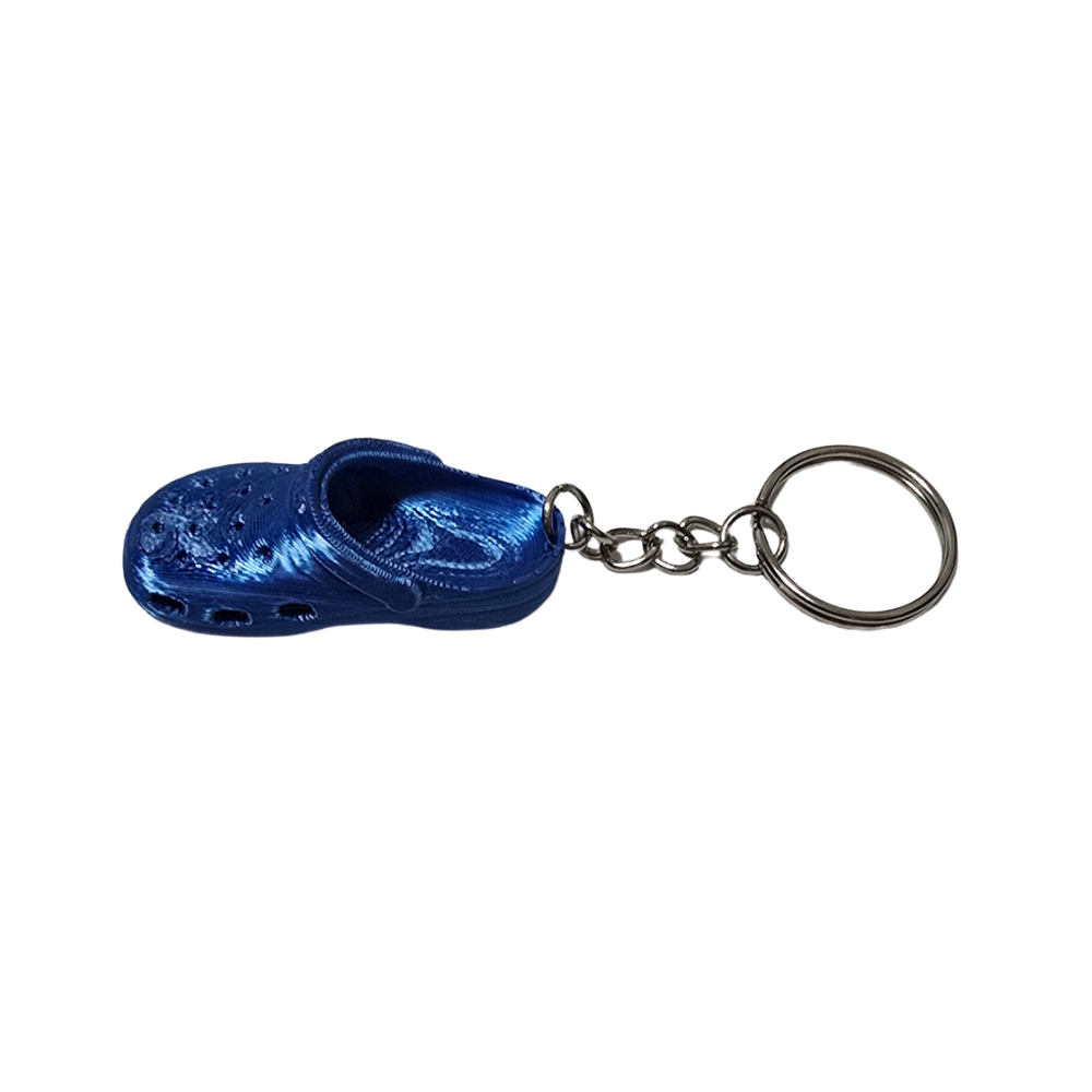 3D Print | Croc Keychain | Blue