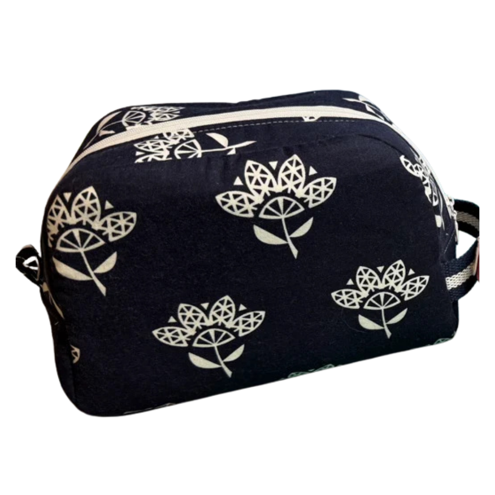 Floral Makeup Bag