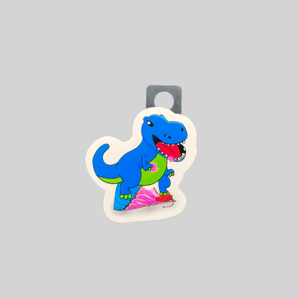 Blue Dino Sticker