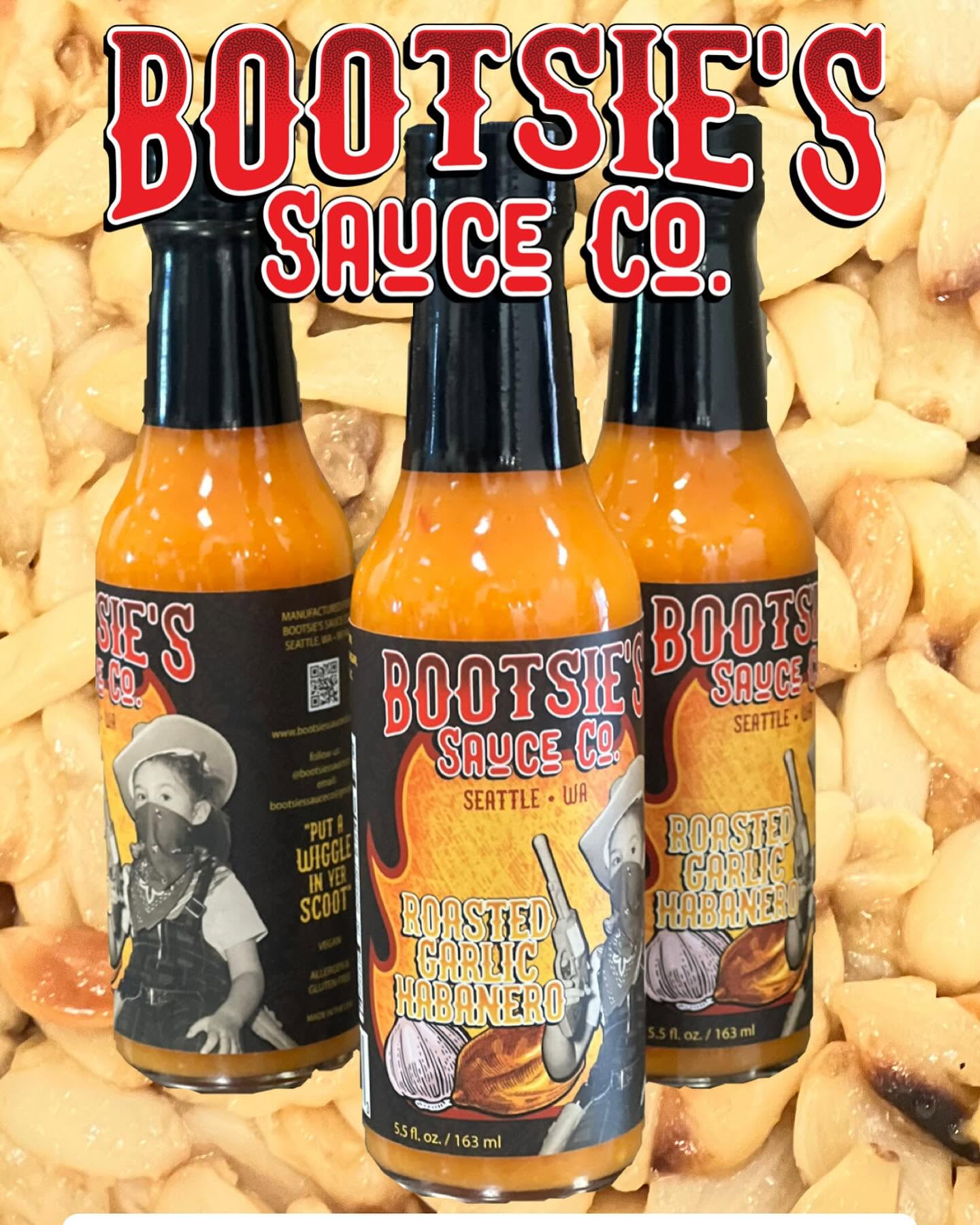 Bootsie's Sauce Co - Roasted Garlic Habanero - Seattle, WA Hot Sauce