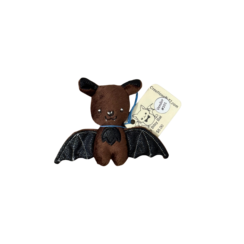 Small Bat Plush Toy - Multiple Colors