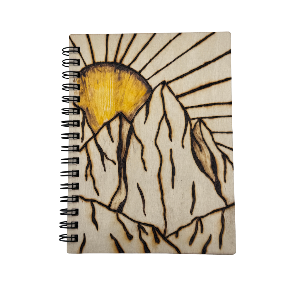 Burned Mini Sketchbook