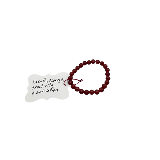 Carnelian Gemstone Bracelet