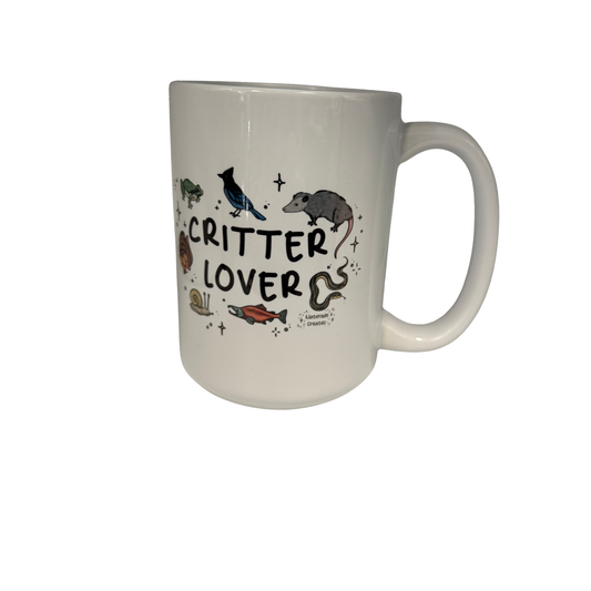 Ceramic Coffee Mug - Critter Lover