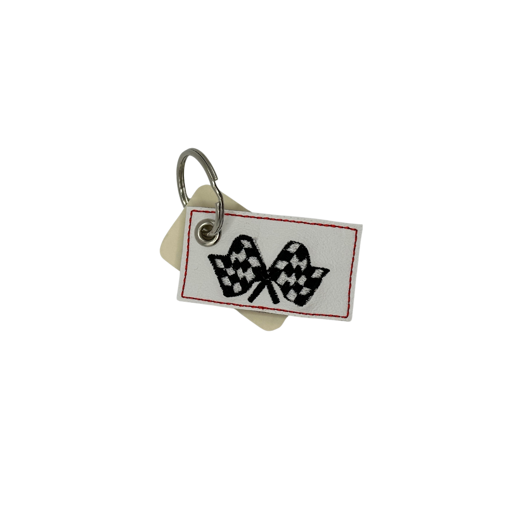 Sports Embroidered Keychain