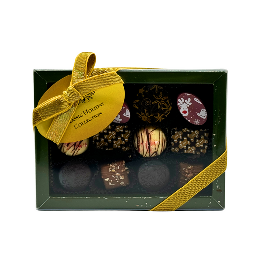 Classic Holiday Collection - Gourmet 12 Piece Chocolate